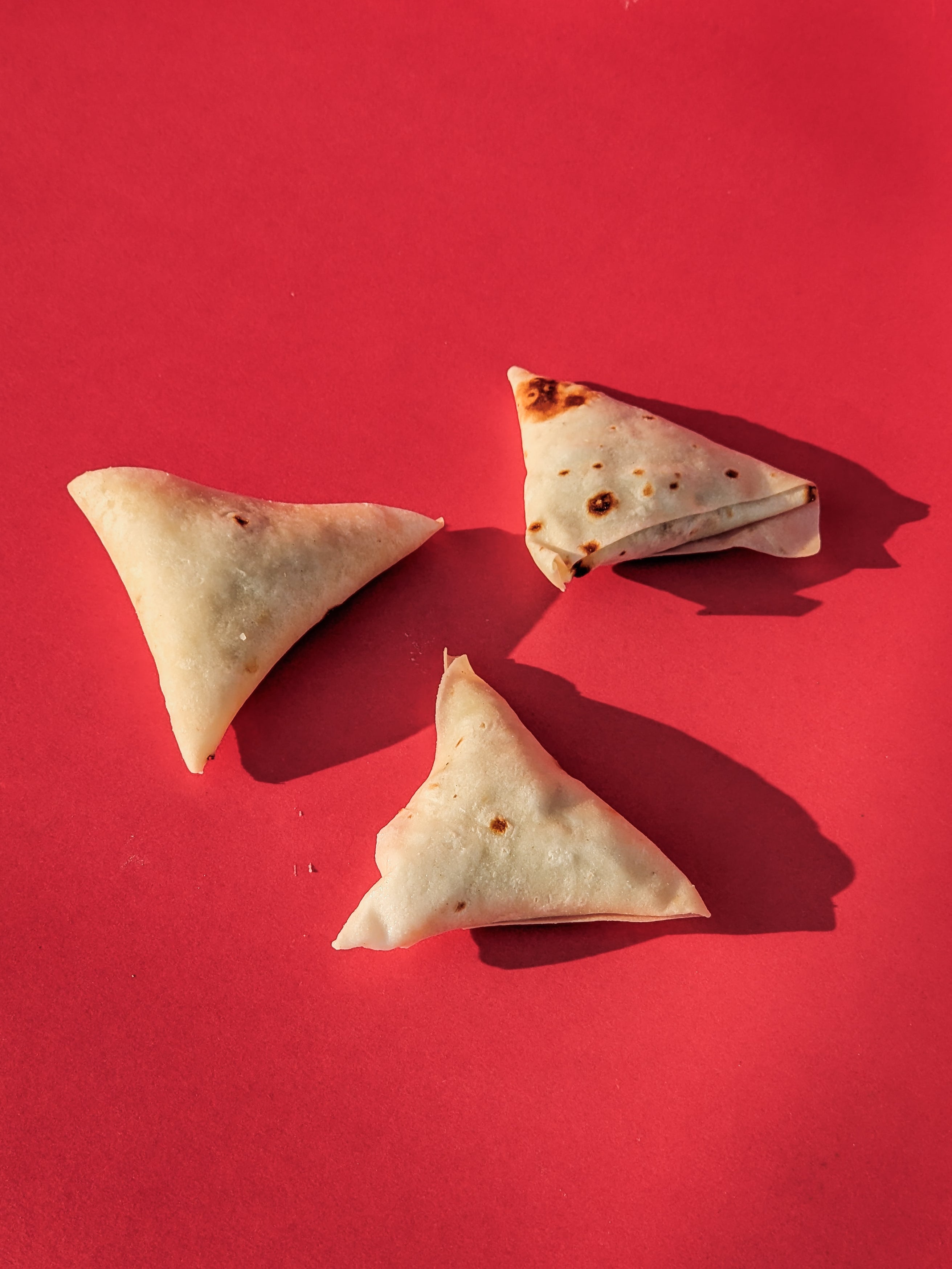 Smoked Chicken Samosas