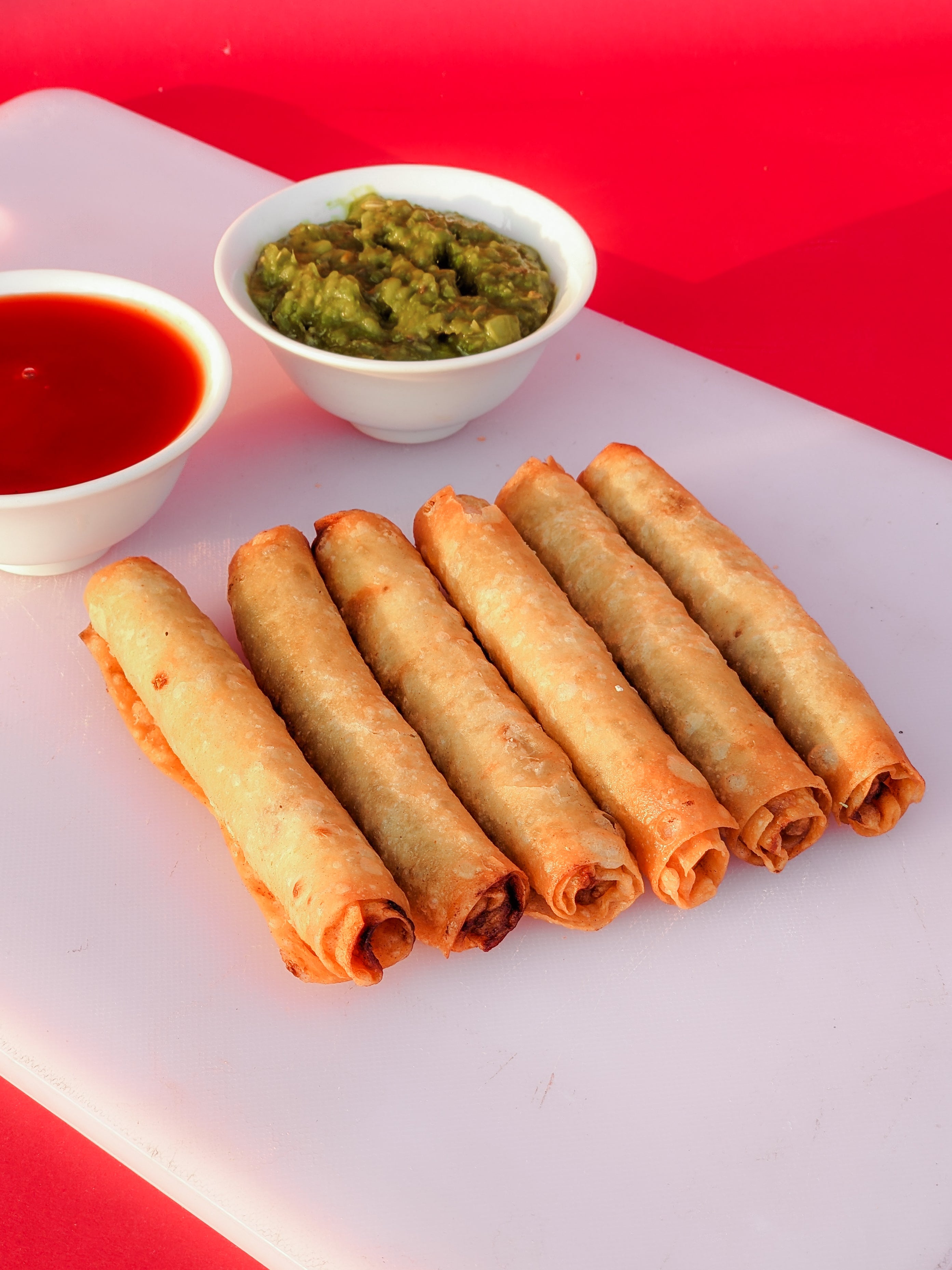 Chicken Veggie Spring Rolls